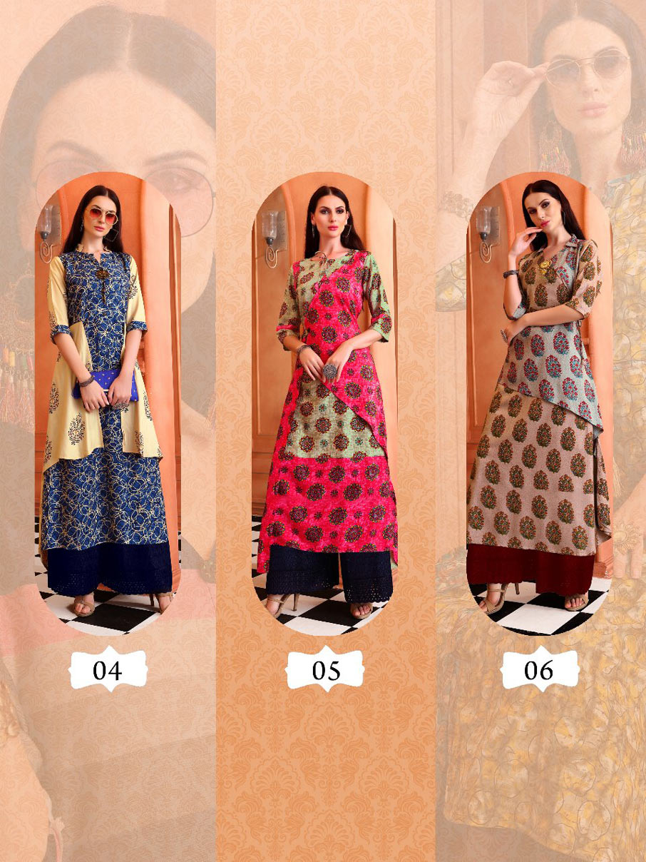 Cadbury Vol-1 Kriyansh Textiles Rayon Print Kurtis Cadbury Vol-1 Kriyansh Textiles Rayon Print Kurtis